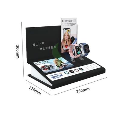 Custom Watches Acrylic Display Stands Phone Display Stands Holder Glossy Lamination