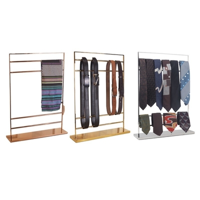620mm X 430mm Metal Display Stands Tie Scarf Storage Tabletop Display Stands