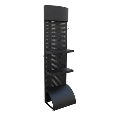 Heavy Duty Grocery Store Display Racks Trade Shows Powder Coated Wall Mount Gondola Shelving
