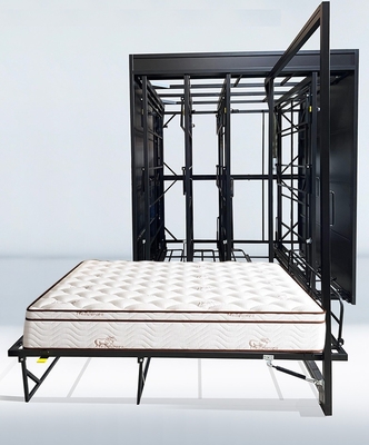 Pulling Out Metal Wire Display Racks 250mm Large Mattress Display Stand