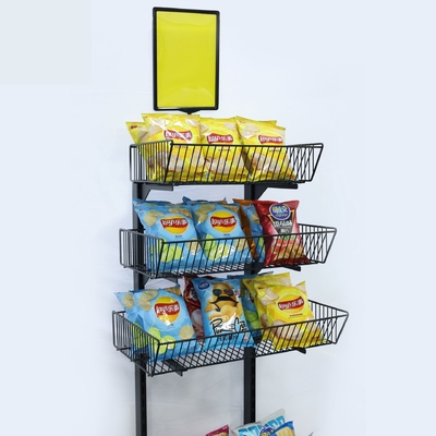 Pâtisserie Snack Racks de stockage de fil métallique Plateaux de fil métallique avec roues Aluminium Fer